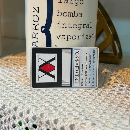 Sticker Hunter License pour Carte guichet