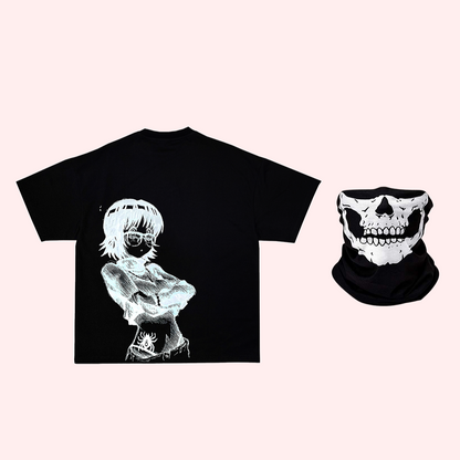 Pack T-shirt Shizuku + Cagoule GHOST